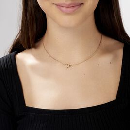 Collier Karelae Plaqué Or Jaune - Colliers Coeur Femme | Histoire d’Or