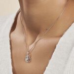 Collier Yoheved Argent Blanc Oxyde De Zirconium - Colliers fantaisie Femme | Histoire d&rsquo;Or