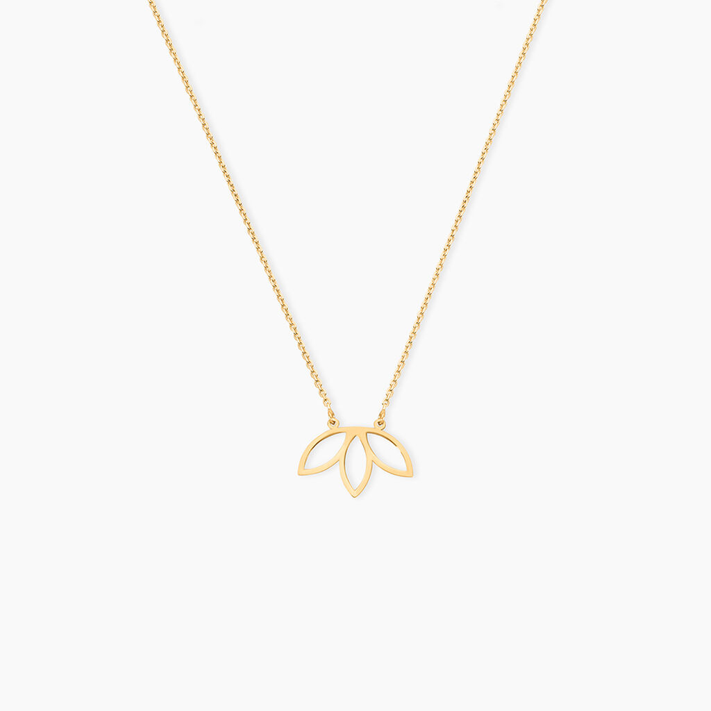 Collier Bertram Or Jaune - Bijoux sans pierre Femme | Histoire d&rsquo;Or