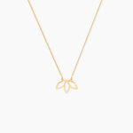 Collier Bertram Or Jaune - Bijoux sans pierre Femme | Histoire d&rsquo;Or