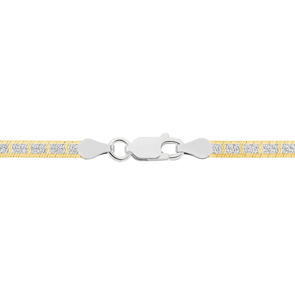 Collier Nuriaae Argent Jaune - Chaines Femme | Histoire d&rsquo;Or
