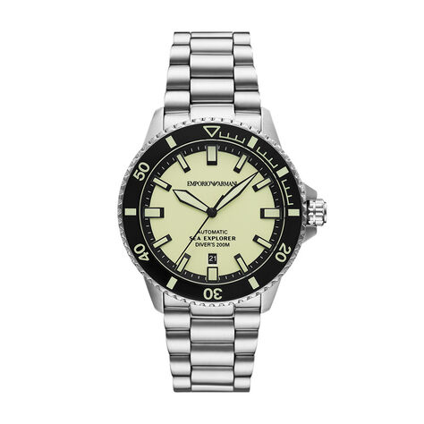 Montre Emporio Armani Sea Explorer Jaune - Montres Homme | Histoire d’Or
