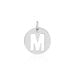 Pendentif Elio M Argent Blanc - Pendentifs Famille | Histoire d’Or