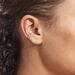 Bague D'oreille Unitaire Widar Argent Blanc Oxyde - Boucles d'oreilles fantaisie Femme | Histoire d’Or