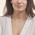 Collier Severine Argent Blanc - Colliers fantaisie Femme | Histoire d&rsquo;Or