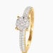 Bague Solitaire Julia Or Jaune Diamant Synthetique - Bagues solitaires Femme | Histoire d’Or