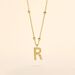 Collier Plaqué Or Jaune Lettra - Colliers fantaisie Femme | Histoire d’Or