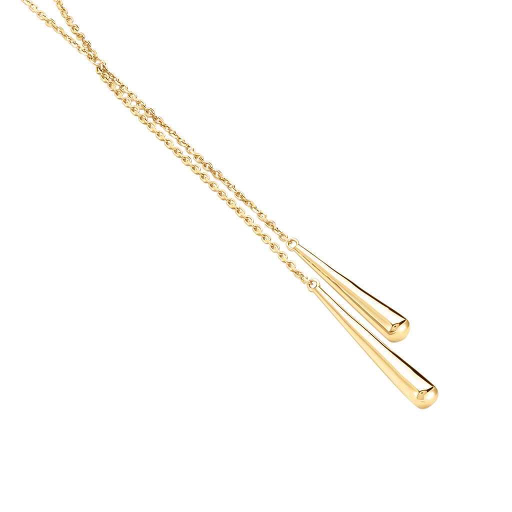 Collier Graham Plaqué Or Jaune - Colliers Femme | Histoire d’Or