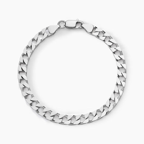 Bracelet Santino Argent Blanc - Bracelets chaîne Homme | Histoire d’Or