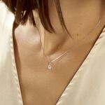 Collier Domitia Or Blanc Diamant - Colliers Femme | Histoire d&rsquo;Or