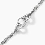 Bracelet Abassia Argent Blanc - Bracelets Femme | Histoire d&rsquo;Or