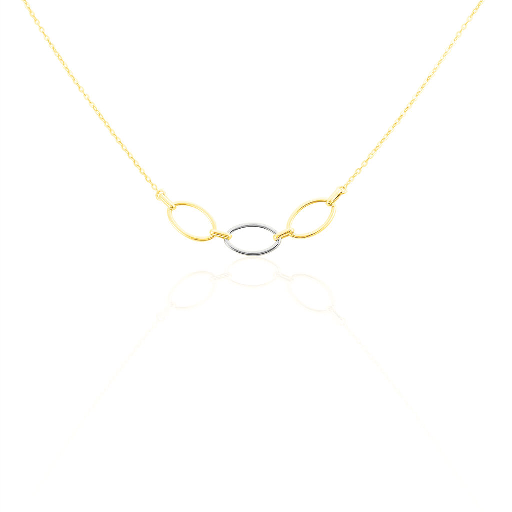 Collier Lucia Or Bicolore - Colliers Femme | Histoire d&rsquo;Or
