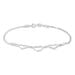 Bracelet Ayann Argent Blanc - Bracelets Femme | Histoire d’Or