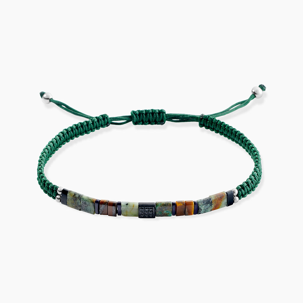 Bracelet Jourdan Aristodemos Acier Argenté - Nouveautés bijoux Homme | Histoire d’Or