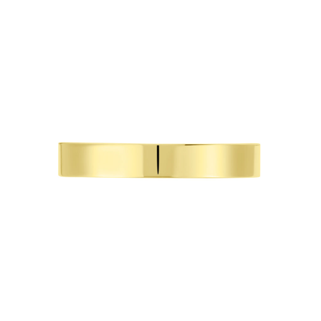Alliance Or Jaune Gaaia Ruban Confort - Alliances Femme | Histoire d’Or