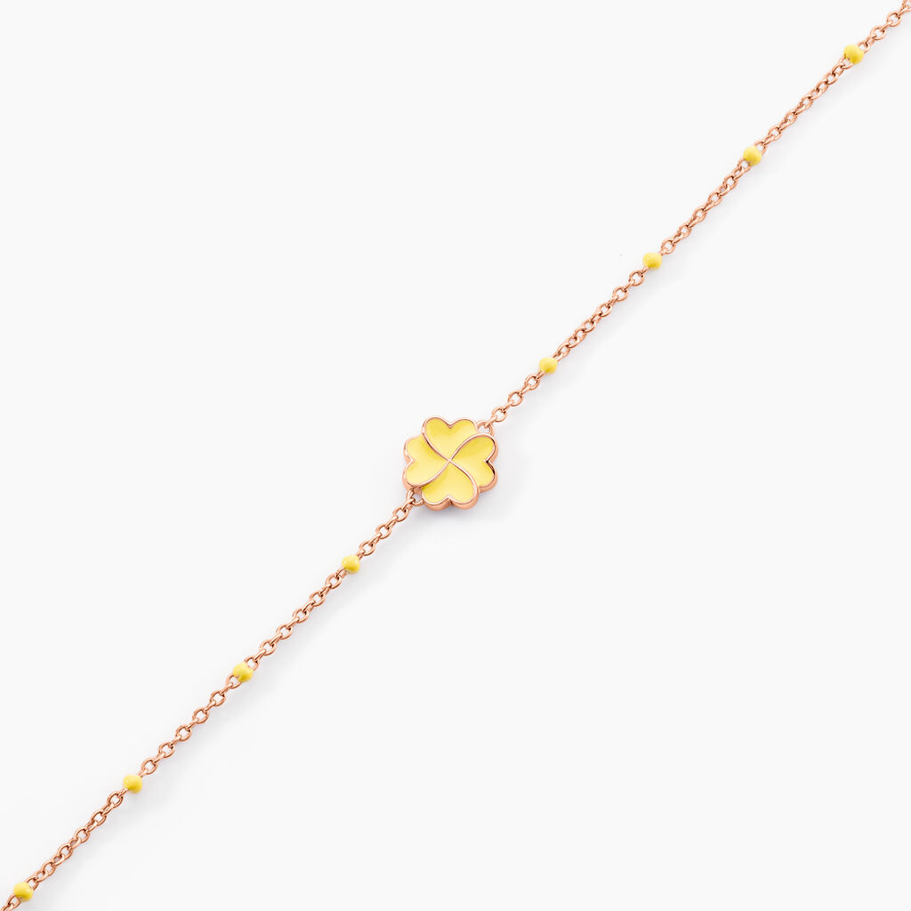 Bracelet Mimosa Argent Rose - Bracelets Femme | Histoire d’Or