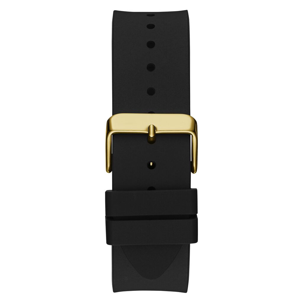 Montre Guess Badge Noir - F&ecirc;te des p&egrave;res Homme | Histoire d&rsquo;Or