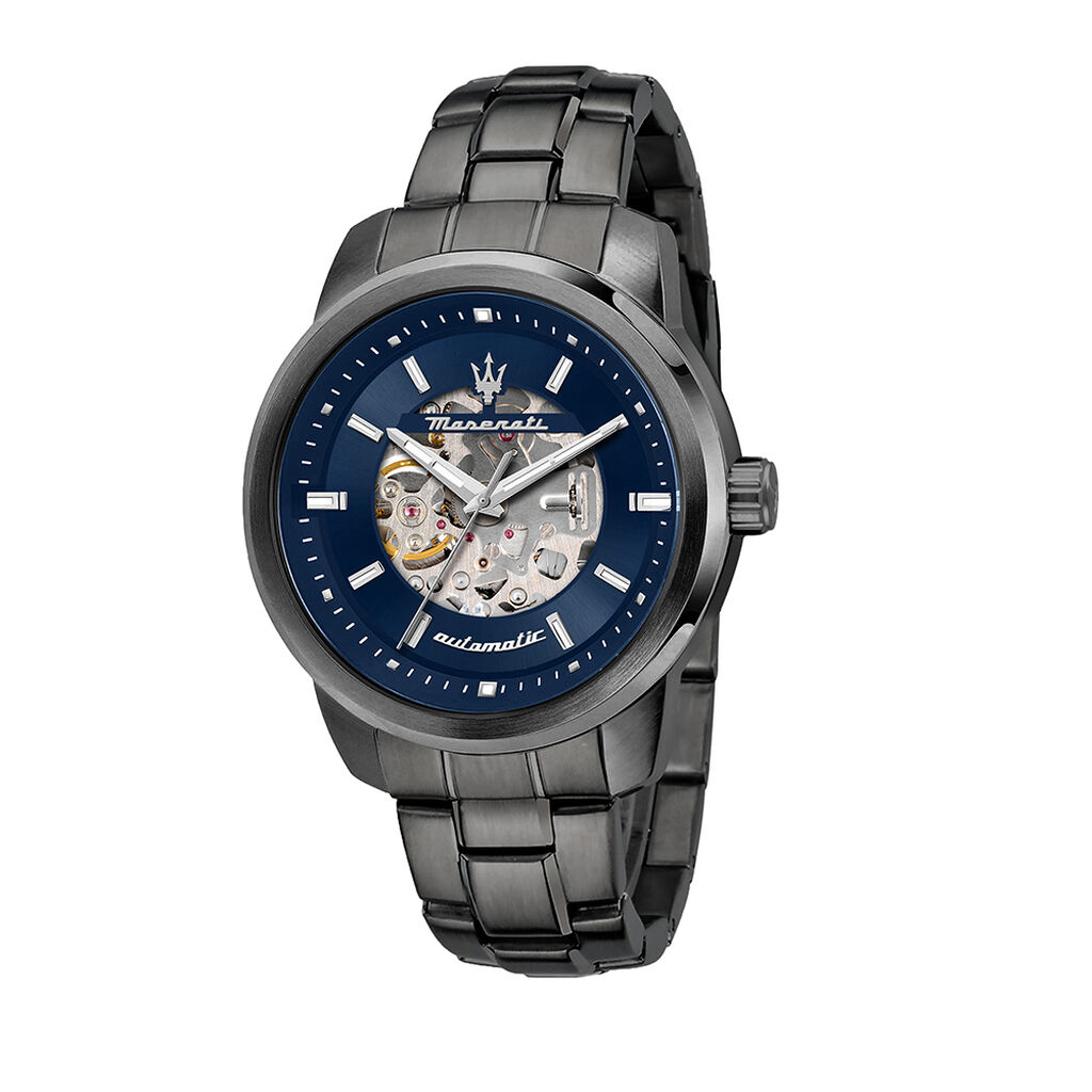 Montre Maserati Successo Auto Bleu - Montres Homme | Histoire d’Or