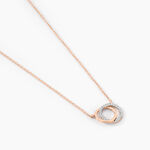 Collier Or Rose Tresha Diamants - Colliers Femme | Histoire d&rsquo;Or