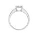 Bague Serena Or Blanc Diamant - Bagues avec pierre Femme | Histoire d’Or