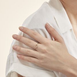 Bague Lovana Or Jaune Oxyde De Zirconium - Bagues avec pierre Femme | Histoire d’Or
