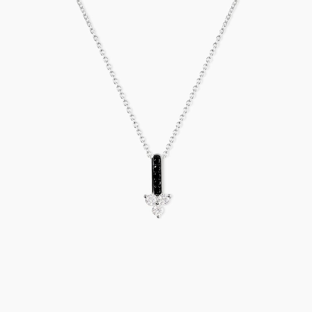Collier Robinson Argent Oxydes De Zirconium - Colliers fantaisie Femme | Histoire d&rsquo;Or