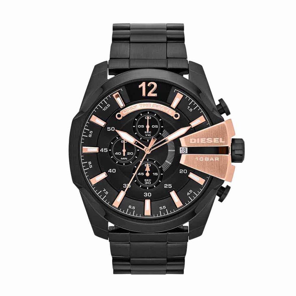 Montre Diesel Mega Chief Noir - Montres Homme | Histoire d’Or