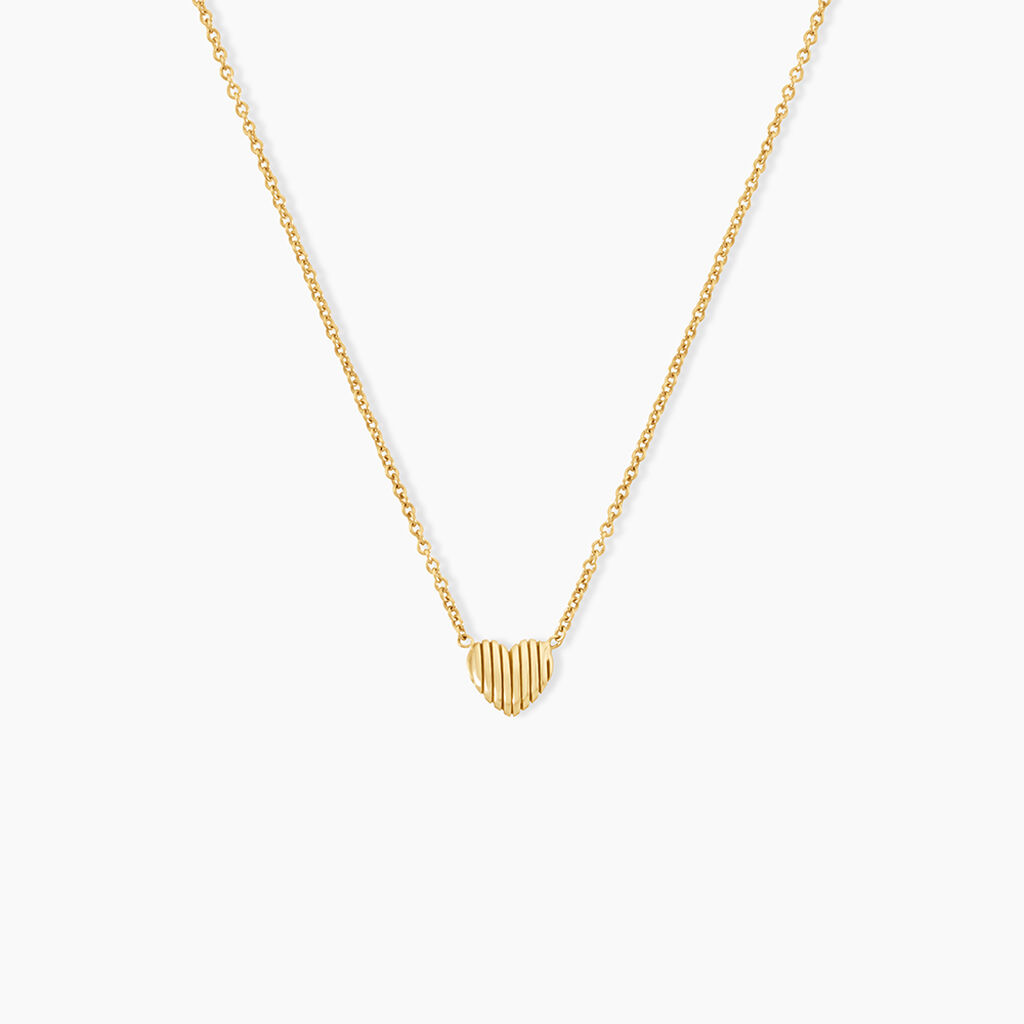 Collier Telia Argent Dor&eacute; A L'Or 750/1000 - F&ecirc;te des m&egrave;res Femme | Histoire d&rsquo;Or