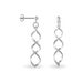 Boucles D'oreilles Pendantes Jolanda Argent Blanc - Boucles d'oreilles fantaisie Femme | Histoire d’Or