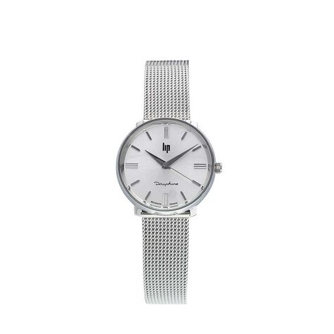 Montre Lip Dauphine Argenté - Montres Femme | Histoire d’Or