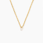 Collier Jerry Or Jaune Oxyde De Zirconium - Colliers Femme | Histoire d&rsquo;Or