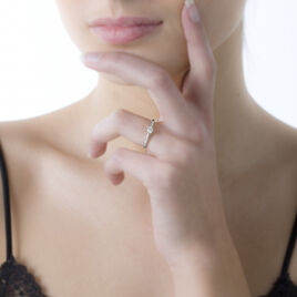 Bague Solitaire Ihsane Or Blanc Diamant - Bagues solitaires Femme | Histoire d’Or