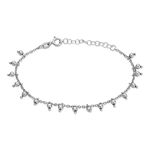 Bracelet Fancy Argent Blanc - Bracelets Femme | Histoire d&rsquo;Or
