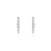 Creoles Argent Blanc Deep In Love Oxyde De Zirconium - Boucles d'oreilles créoles Femme | Histoire d’Or