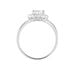 Bague Eternite Argent Blanc Oxyde De Zirconium - Bagues solitaires Femme | Histoire d’Or