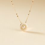 Collier Artea Plaqu&eacute; Or Jaune Oxyde De Zirconium - Colliers fantaisie Femme | Histoire d&rsquo;Or