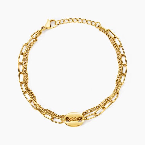 Bracelet Numah Acier Jaune - Bracelets Femme | Histoire d&rsquo;Or