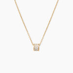 Collier Gia Plaqu&eacute; Or Jaune Oxyde De Zirconium - Colliers fantaisie Femme | Histoire d&rsquo;Or