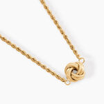 Collier Cordelia Or Jaune - Bijoux sans pierre Femme | Histoire d&rsquo;Or