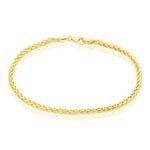 Bracelet Jany Maille Palmier Or Jaune - Bracelets Femme | Histoire d&rsquo;Or