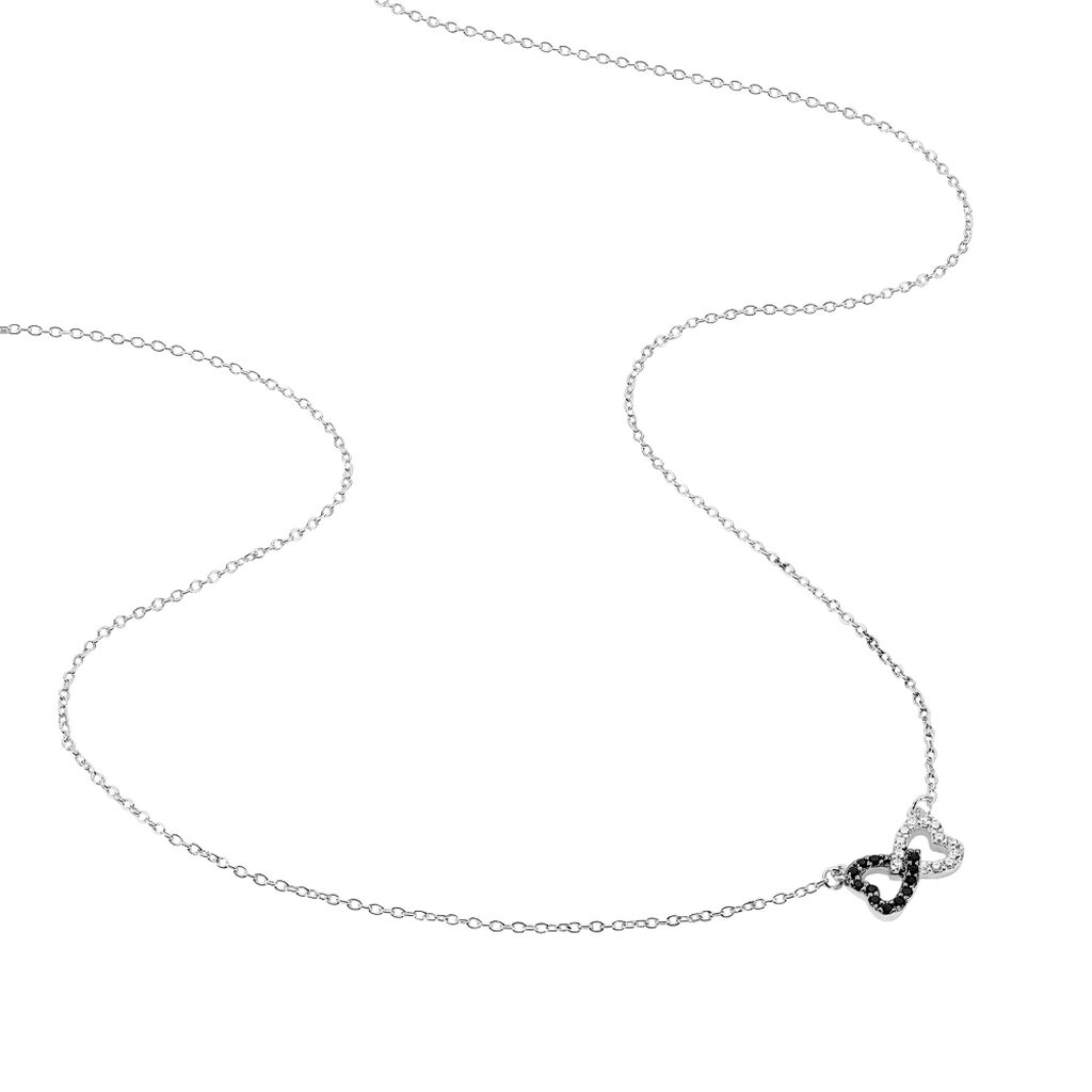 Collier Marcella Argent Blanc Oxyde De Zirconium - Colliers fantaisie Femme | Histoire d’Or