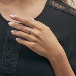 Bague Solitaire Symphonie Or Blanc Diamant - Bagues solitaires Femme | Histoire d&rsquo;Or