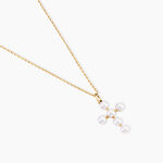 Pendentif Pacomette Or Jaune Perle De Culture - Pendentifs Communion Femme | Histoire d&rsquo;Or