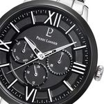 Montre Pierre Lannier Collection Beaucour Noir - Montres Homme | Histoire d&rsquo;Or