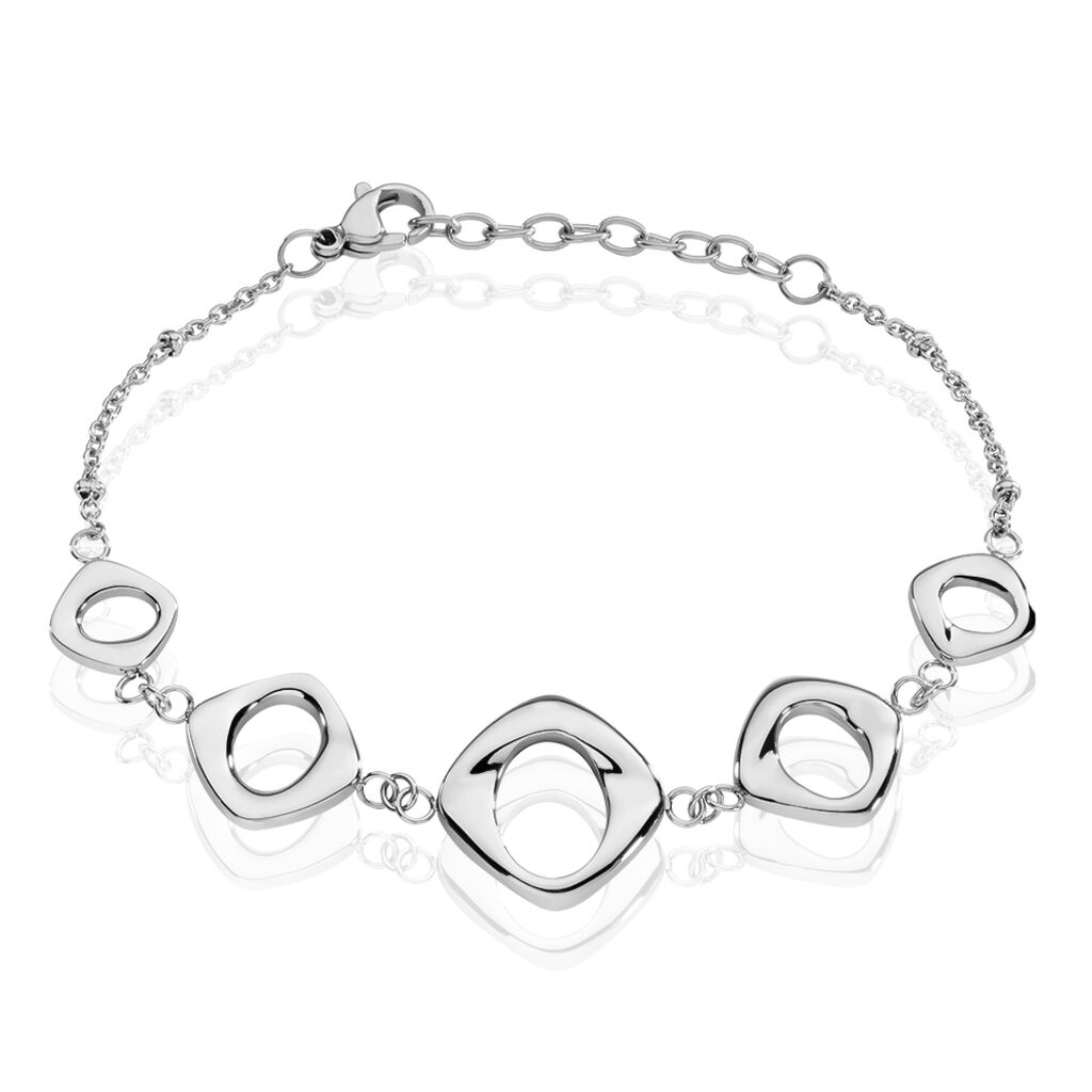 Bracelet Amaia Acier Blanc - Bracelets Femme | Histoire d&rsquo;Or