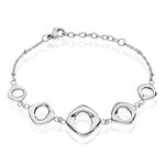 Bracelet Amaia Acier Blanc - Bracelets Femme | Histoire d&rsquo;Or