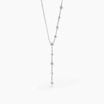 Collier Astre Precieux Argent Blanc Oxydes De Zirconium - Colliers Femme | Histoire d&rsquo;Or