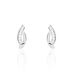 Boucles D'oreilles Pendantes Ange-line Argent Blanc Oxyde De Zirconium - Boucles d'oreilles fantaisie Femme | Histoire d’Or