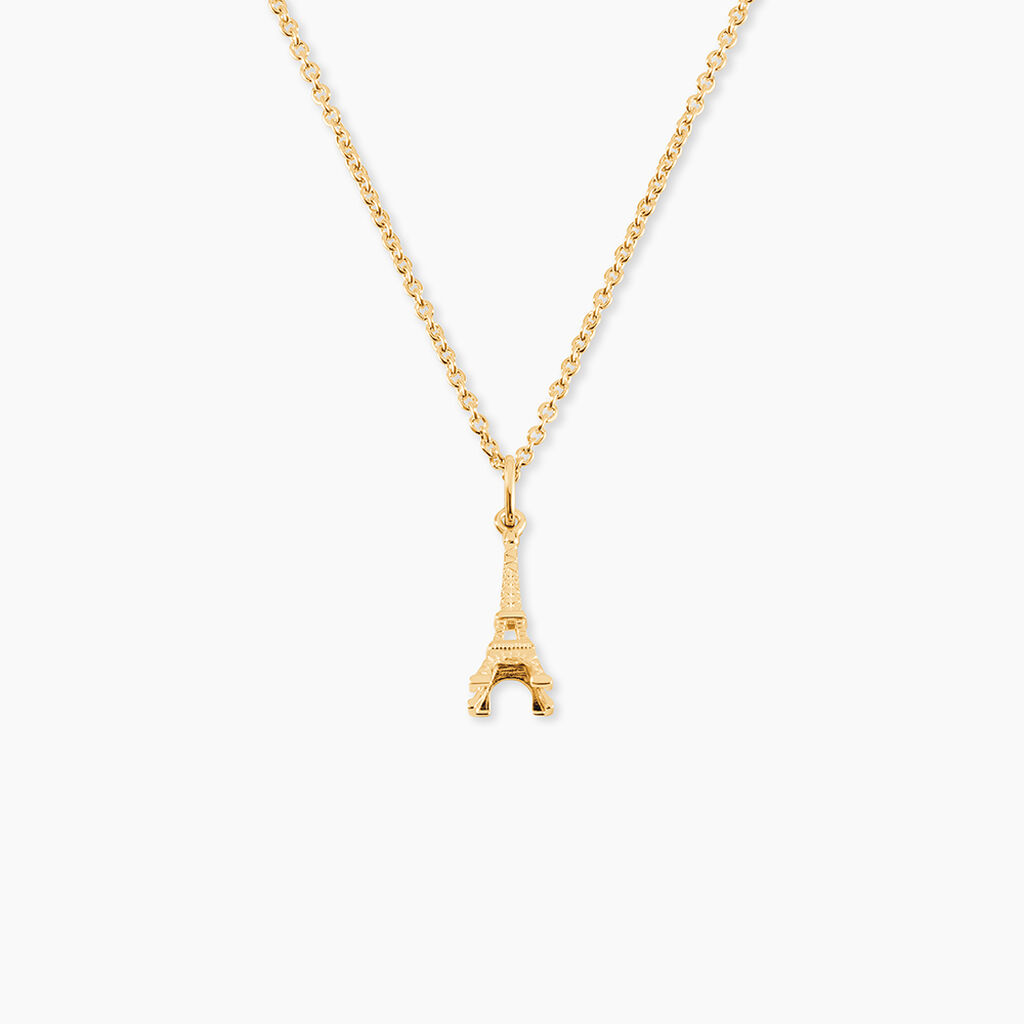 Pendentif Tour Eiffel Or Jaune - Pendentifs Femme | Histoire d&rsquo;Or