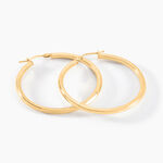 Cr&eacute;oles Ilana Or Jaune - Boucles d'oreilles cr&eacute;oles Femme | Histoire d&rsquo;Or